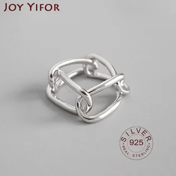 S925 Sterling Silver Rings for women Vintage hollow chain Simple Love Chain Finger Jewelry for Women Couple Party Accessories
S925 Sterling Silver Rings for women Vintage hollow chain Simple Love Chain Finger Jewelry for Women Couple Party Accessories