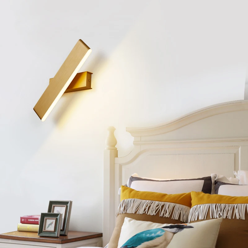 LED Simple Wall Lamp Modern Creative Bedside Wall Light bedroom study aluminum Sconce Wall Lighting
LED Simple Wall Lamp Modern Creative Bedside Wall Light bedroom study aluminum Sconce Wall Lighting