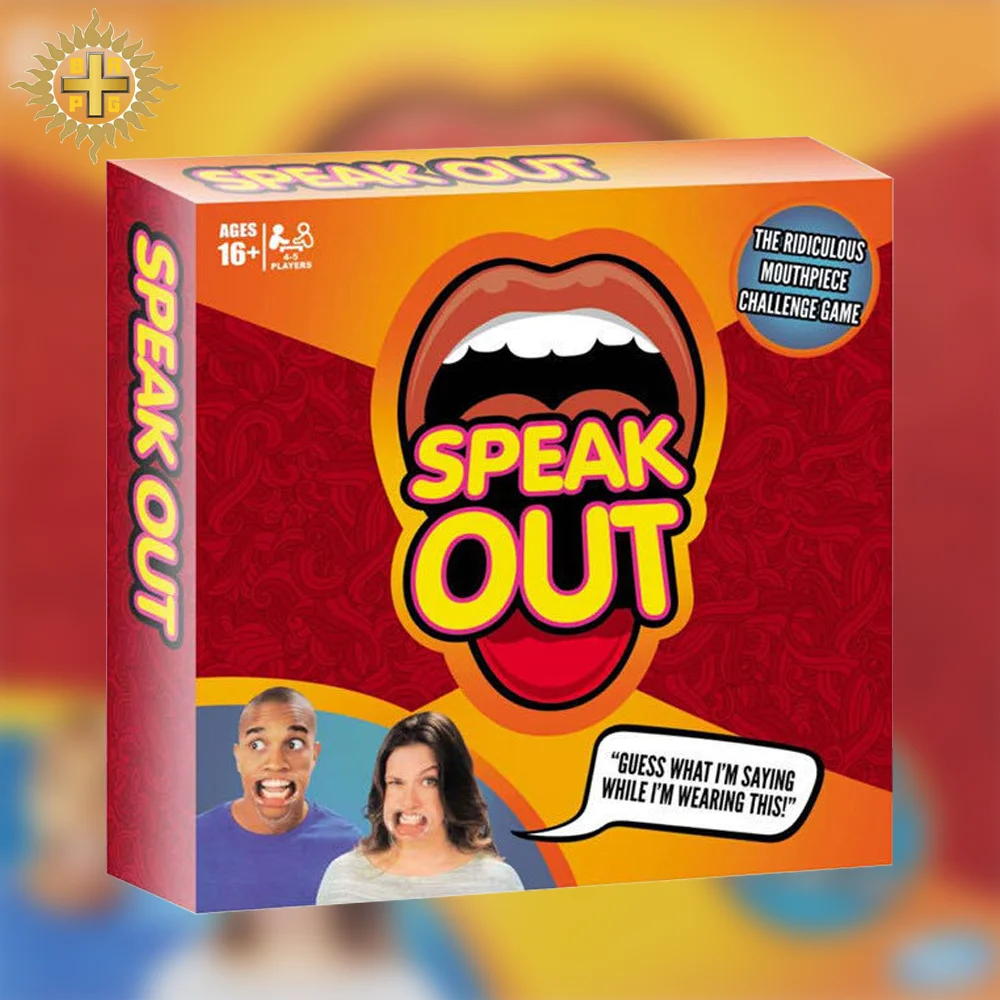 Speak Out Game English Version Adult Party Entertainment Game Social Fun Game Board Games
Speak Out Game English Version Adult Party Entertainment Game Social Fun Game Board Games