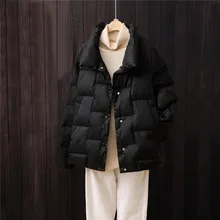 Black Winter 2021 New Light Down Jacket Ladies Short Single-breasted Loose Coat Red Without Hat White Duck Down Women Clothes 
Black Winter 2021 New Light Down Jacket Ladies Short Single-breasted Loose Coat Red Without Hat White Duck Down Women Clothes