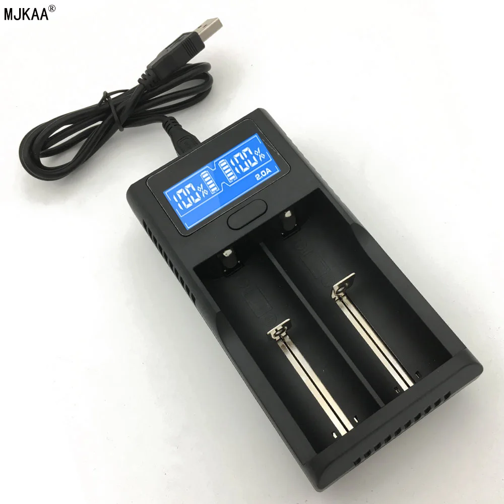 18650 Quick Charger 1.2V 3.7V 3.2V AA/AAA 26650 NiMH li-ion battery LCD Smart Charger 5V 2A EU Plug
18650 Quick Charger 1.2V 3.7V 3.2V AA/AAA 26650 NiMH li-ion battery LCD Smart Charger 5V 2A EU Plug
