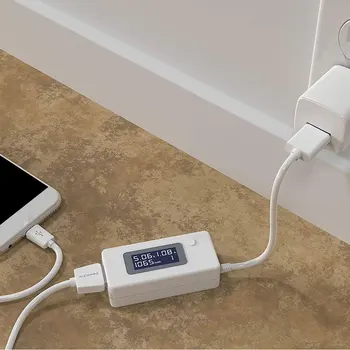 Multimeter Test Speed of Chargers Cables Capacity of Power Banks LCD USB Voltage/Amps Power Meter Tester
Multimeter Test Speed of Chargers Cables Capacity of Power Banks LCD USB Voltage/Amps Power Meter Tester