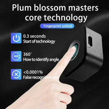 1Set 2020 Fingerprint Lock USB Charging Smart Lock Door for Cabinet Intelligent Digital Lock Electronic Lock Fingerprint Padlock
1Set 2020 Fingerprint Lock USB Charging Smart Lock Door for Cabinet Intelligent Digital Lock Electronic Lock Fingerprint Padlock
