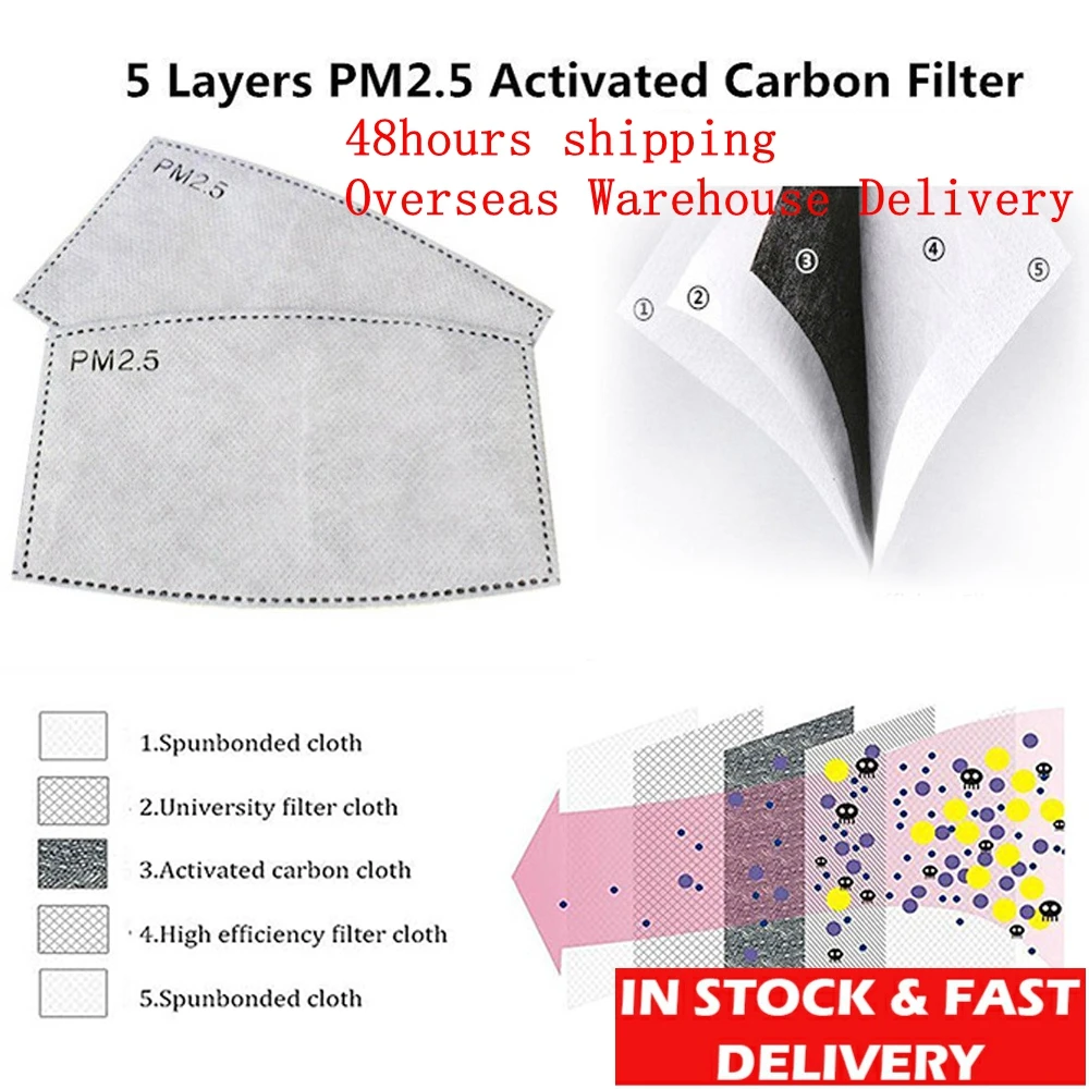 Face Mask Filter Anti-virual Defense Bacteria 50pcs PM2.5 Anti Haze Mask Anti Dust Filter Paper Health Care
Face Mask Filter Anti-virual Defense Bacteria 50pcs PM2.5 Anti Haze Mask Anti Dust Filter Paper Health Care