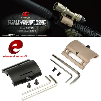 Element Airsoft M951 M961 Flashlight Mount Softair 20mm Rail Weapon Gun Lamp Tactical Light Hunting Accessories EX289
Element Airsoft M951 M961 Flashlight Mount Softair 20mm Rail Weapon Gun Lamp Tactical Light Hunting Accessories EX289