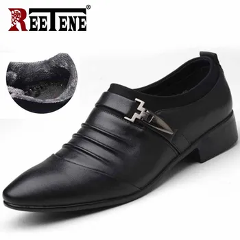 REETENE Warm Business Shoes Men Formal Dress Shoes Male Wedding Flats Dress Shoes For Men Big Size 47 Comfort Men'S Office Shoes
REETENE Warm Business Shoes Men Formal Dress Shoes Male Wedding Flats Dress Shoes For Men Big Size 47 Comfort Men'S Office Shoes
