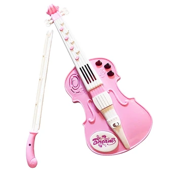 An Amazing Musical Instrument Violin Toy with 12 Music Demo Ringtones and Flashing Lights Color
An Amazing Musical Instrument Violin Toy with 12 Music Demo Ringtones and Flashing Lights Color