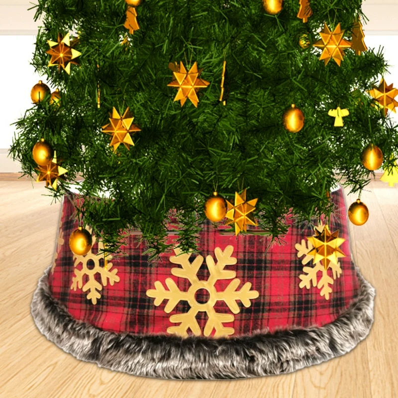 Christmas Tree Skirt PVC Base 30-Inch Snow Wool Tree Collar Xmas Party Home Decoration Christmas Ornaments
Christmas Tree Skirt PVC Base 30-Inch Snow Wool Tree Collar Xmas Party Home Decoration Christmas Ornaments