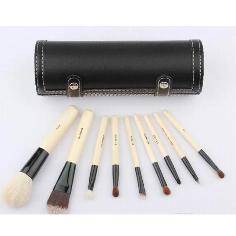 

Bobi Brown Makeup Brushes sets makeup brands 9pcs brush Barrel packaging kit with mirror