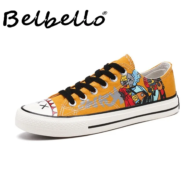 2020 autumn low-top canvas shoes Korean wild cartoon board shoes men and women tide shoes student cloth shoes
2020 autumn low-top canvas shoes Korean wild cartoon board shoes men and women tide shoes student cloth shoes