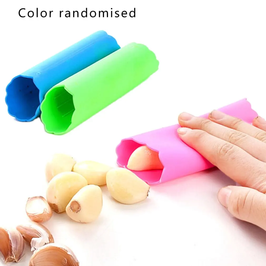 Stainless Steel Garlic Presses Manual Mincer Chopping Tools Curve Fruit Vegetable Kitchen Gadgets | Дом и сад