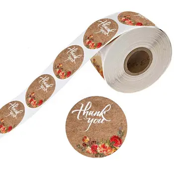 500pcs Round Floral Thank You Stickers Wedding Party Handmade Scrapbooking Seal 
500pcs Round Floral Thank You Stickers Wedding Party Handmade Scrapbooking Seal
