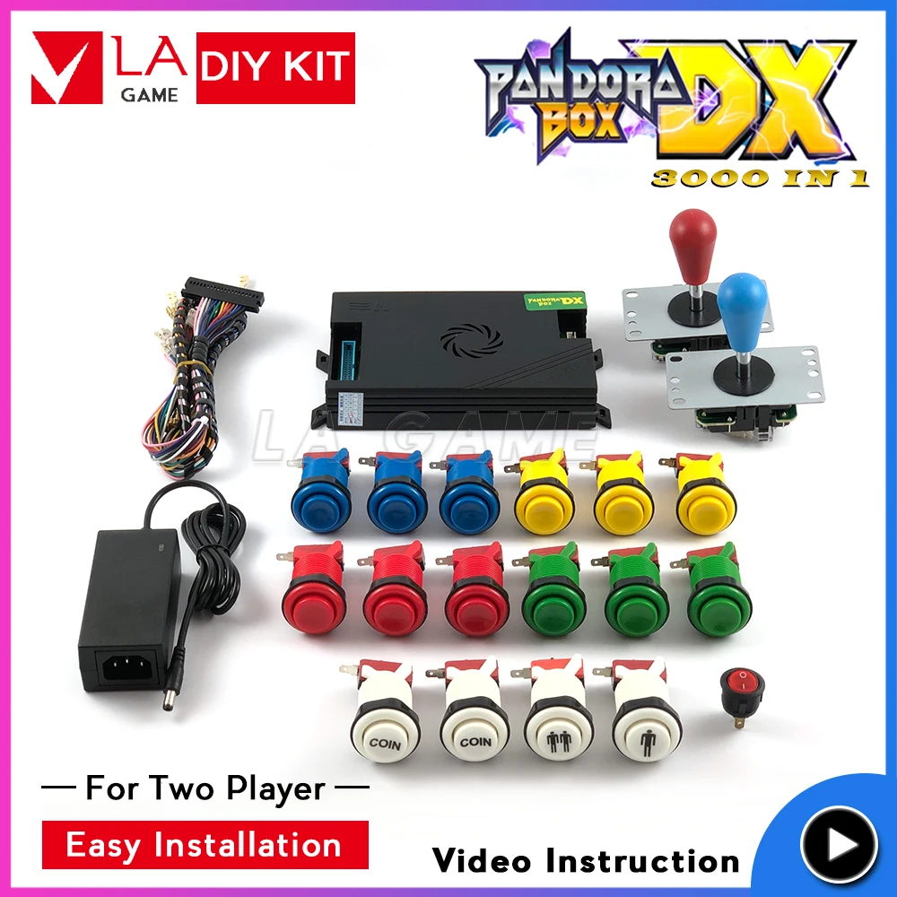 arcade box pandora box 2020 family version with 3000 games 2 player arcade kit happ type button joystick CGA VGA HDMI output
arcade box pandora box 2020 family version with 3000 games 2 player arcade kit happ type button joystick CGA VGA HDMI output