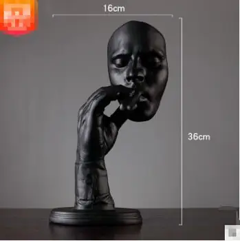 New Retro Meditators Abstract Sculpture Man Smoking Cigar Creative Face Statue Character Resin Figurine Artwork Home Decorations
New Retro Meditators Abstract Sculpture Man Smoking Cigar Creative Face Statue Character Resin Figurine Artwork Home Decorations