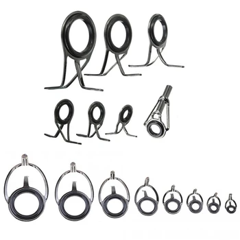 7Pcs Fishing Rod Guides Tip Fish 5-18mm Dia & 8 Pcs Fishing Rod Guide Oval Fishing Rod Eyes Guides Line Rings Pole
7Pcs Fishing Rod Guides Tip Fish 5-18mm Dia & 8 Pcs Fishing Rod Guide Oval Fishing Rod Eyes Guides Line Rings Pole