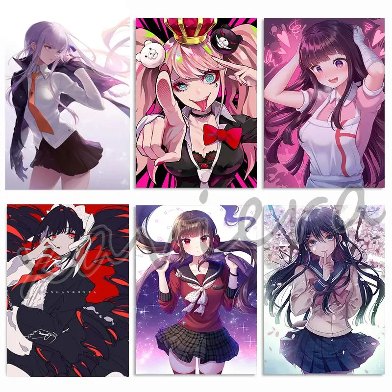 5D Diamond Painting Danganronpa Ouma Kokichi Enoshima Junko Diamond Embroidery Cartoon Anime Mosaic Cross Stitch Kits Home Decor
5D Diamond Painting Danganronpa Ouma Kokichi Enoshima Junko Diamond Embroidery Cartoon Anime Mosaic Cross Stitch Kits Home Decor