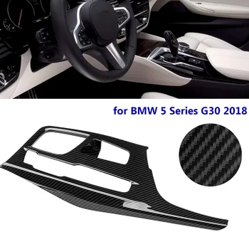 Car Gear Shift Center Console Panel Cover Sticker Trim Carbon Fiber for BMW 5 Series G30 2018
Car Gear Shift Center Console Panel Cover Sticker Trim Carbon Fiber for BMW 5 Series G30 2018