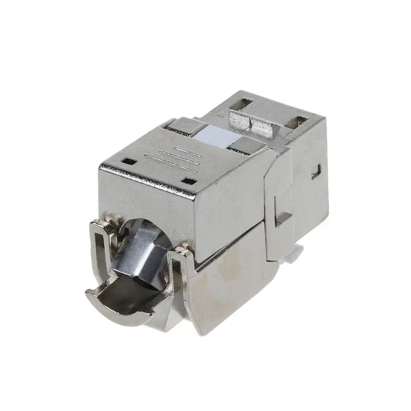 1Pc RJ45 Keystone Cat6 Cat6A Shielded FTP Zinc Alloy Module Keystone Jack Network Connector Adapter
1Pc RJ45 Keystone Cat6 Cat6A Shielded FTP Zinc Alloy Module Keystone Jack Network Connector Adapter