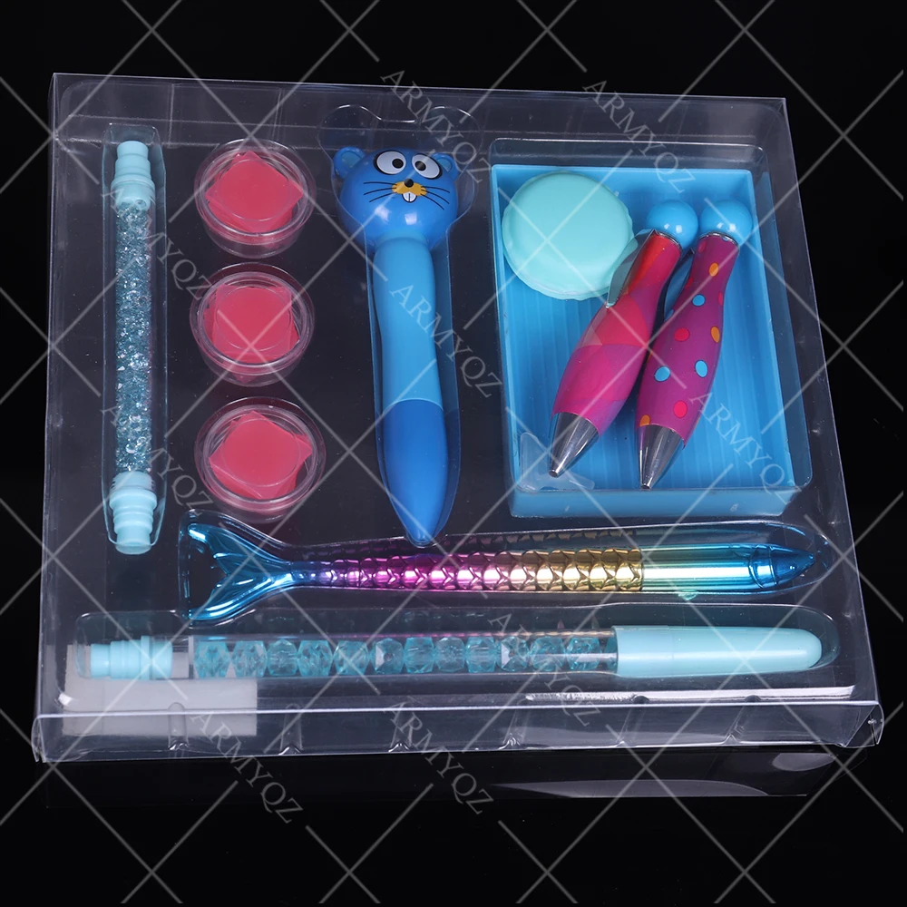 For Square Round Diamond Painting Tool Point Drill Pen Glue Tray New Diamond Pens 5D Painting with Diamonds Accessories 
For Square Round Diamond Painting Tool Point Drill Pen Glue Tray New Diamond Pens 5D Painting with Diamonds Accessories