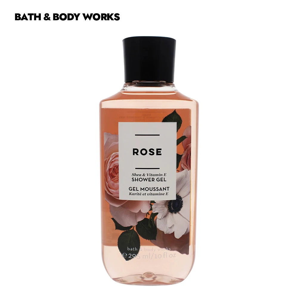 

Bath and Body Works Body Wash Shower Gel Skin Care Rose Shea and Vitamin E Shower Gel for Women - 10 oz Victoria's Secret