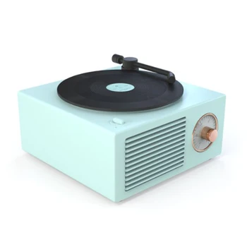 Portable Wireless Bluetooth Speaker Nostalgic Stereo Loudspeaker Retro Usb Charging Music Outdoor Home Record Player
Portable Wireless Bluetooth Speaker Nostalgic Stereo Loudspeaker Retro Usb Charging Music Outdoor Home Record Player