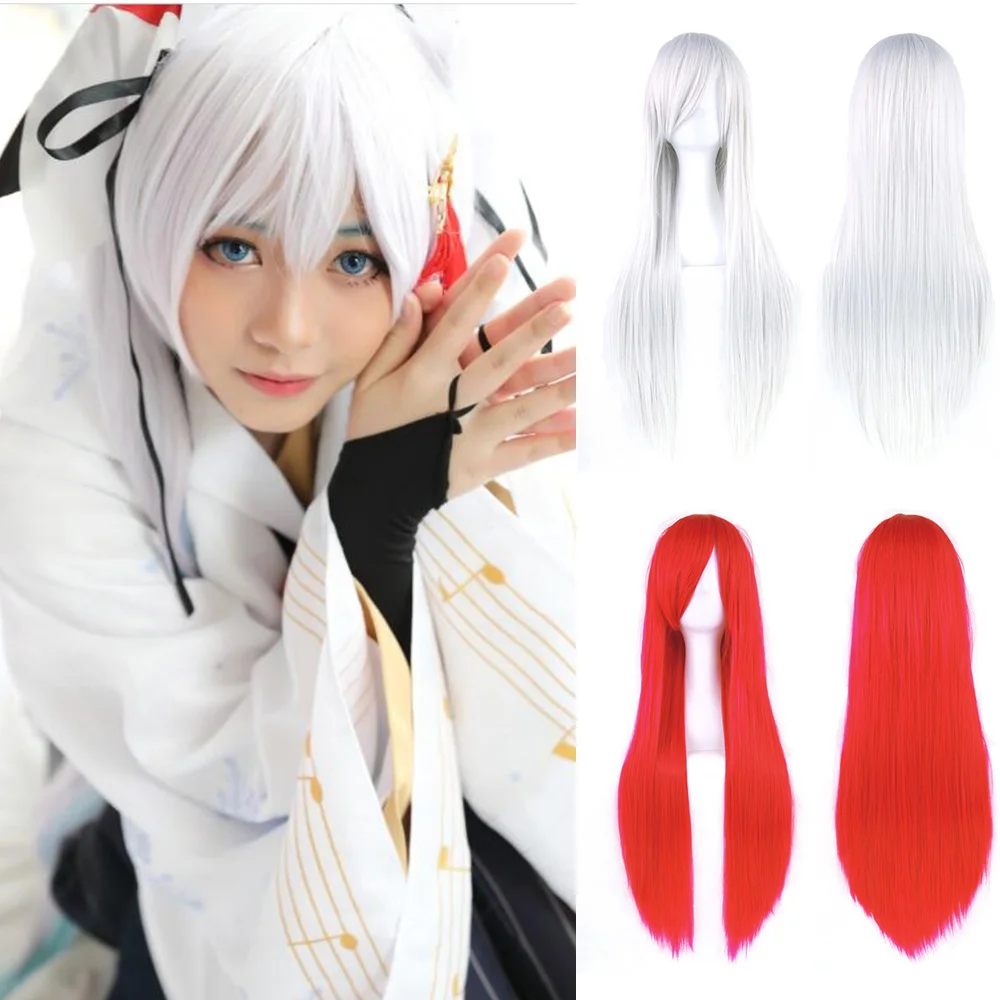 WTB Cosplay Wig 100CM/40" Synthetic Heat Resistant Fiber Long Halloween Carnival Costume Cos-play Straight Hair
WTB Cosplay Wig 100CM/40" Synthetic Heat Resistant Fiber Long Halloween Carnival Costume Cos-play Straight Hair