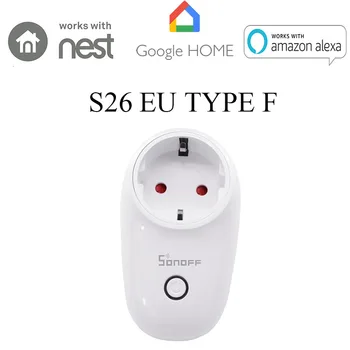 Sonoff Europe Type F Wireless Communication Intelligence Timing Long-range Switch Spirit Voice Intelligence Socket 10a
Sonoff Europe Type F Wireless Communication Intelligence Timing Long-range Switch Spirit Voice Intelligence Socket 10a