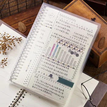 Loose-leaf Notebook Hinge Coil Notebook Simple College Student A4 English Error Grid Noteboy B5 Deconstructable Grid
Loose-leaf Notebook Hinge Coil Notebook Simple College Student A4 English Error Grid Noteboy B5 Deconstructable Grid