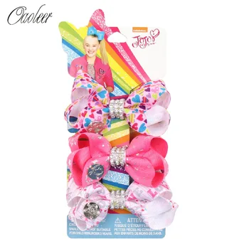 3pcs/Set 3 Inch Jojo Siwa Bows Rhinestone Knot Hair Bows For Girls Handmade Ribbon Hairgrips JOJO BOWS Children Hair Accessories
3pcs/Set 3 Inch Jojo Siwa Bows Rhinestone Knot Hair Bows For Girls Handmade Ribbon Hairgrips JOJO BOWS Children Hair Accessories