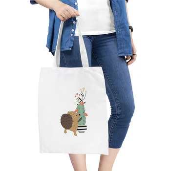 Female Girl Cotton Linen Eco Shopping Tote Shoulder Bag Printed Pot Cactus Canvas Women's Tote Handbags Bags Purse
Female Girl Cotton Linen Eco Shopping Tote Shoulder Bag Printed Pot Cactus Canvas Women's Tote Handbags Bags Purse