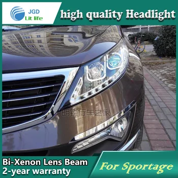 Car Styling case for Kia Sportage Headlights 2010-2014 LED Sportage Headlight DRL Lens Double Beam Bi-Xenon HID car Accessories
Car Styling case for Kia Sportage Headlights 2010-2014 LED Sportage Headlight DRL Lens Double Beam Bi-Xenon HID car Accessories