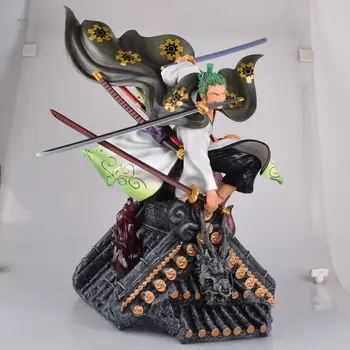 42cm Anime One Piece Land Of Wano Country Roronoa Zoro Ver. PVC Action Figure Collection Model Toys
42cm Anime One Piece Land Of Wano Country Roronoa Zoro Ver. PVC Action Figure Collection Model Toys