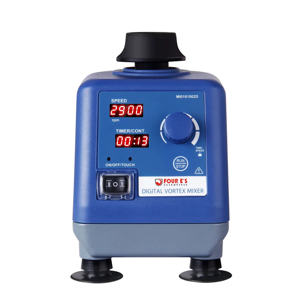 Four e's Digital Vortex Mixer Led Display 3000 RPM 50ml centrifuge tube Laboratory Centrifuge Medical Practice machine Supplie
Four e's Digital Vortex Mixer Led Display 3000 RPM 50ml centrifuge tube Laboratory Centrifuge Medical Practice machine Supplie