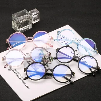 Women Glasses Frame Men Anti Blue Light Eyeglasses Frame Vintage Round Clear Lens Glasses Optical Spectacle Protection Eyewear
Women Glasses Frame Men Anti Blue Light Eyeglasses Frame Vintage Round Clear Lens Glasses Optical Spectacle Protection Eyewear