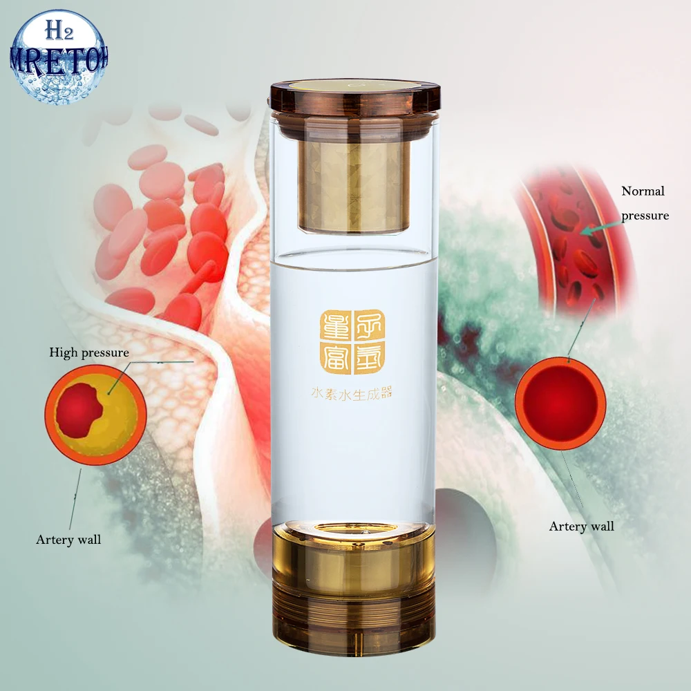 MRETOH7.8Hz Hydrogen Rich Water Generator Machine Alkaline Electrolysis Glass Bottle/Cup Ionizer ORP Pure H2 Anti Aging Products
MRETOH7.8Hz Hydrogen Rich Water Generator Machine Alkaline Electrolysis Glass Bottle/Cup Ionizer ORP Pure H2 Anti Aging Products
