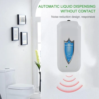 Automatic Soap Dispenser Wall MountedTouchless Liquid Soap Dispenser Sensor Induction Spray Hand Washing Device 1200ML
Automatic Soap Dispenser Wall MountedTouchless Liquid Soap Dispenser Sensor Induction Spray Hand Washing Device 1200ML