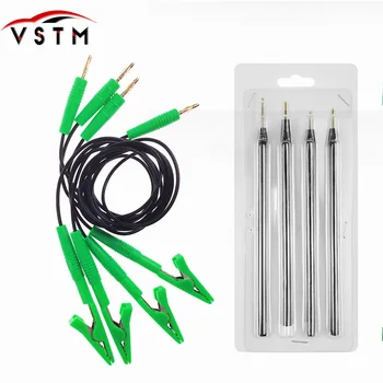Probe Pen ECU Tool BDM Probe 4pcs/Set With Green Wire Clip Cables ECU Programming Adapter Supports LED BDM Frame Power Probe
Probe Pen ECU Tool BDM Probe 4pcs/Set With Green Wire Clip Cables ECU Programming Adapter Supports LED BDM Frame Power Probe