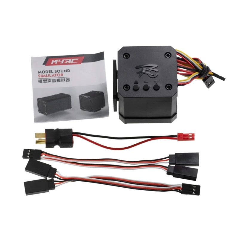 Mono Simulation Engine Sound Simulator with Single Speaker for RC Model Car B36E
Mono Simulation Engine Sound Simulator with Single Speaker for RC Model Car B36E