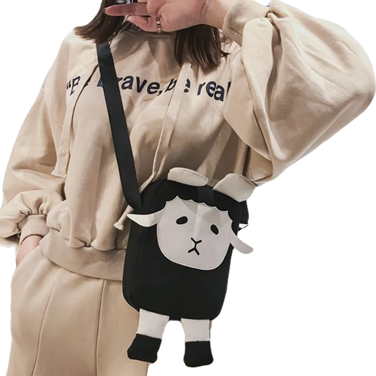 AA Women Cute Cartoon Small size Shoulder Bag Adjustable Strap Zipper Lightweight Canvas Bag Daily Casual Style Crossbody Bag
AA Women Cute Cartoon Small size Shoulder Bag Adjustable Strap Zipper Lightweight Canvas Bag Daily Casual Style Crossbody Bag
