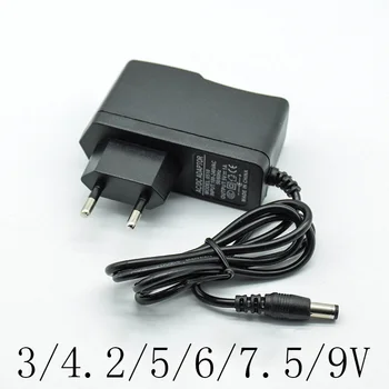 100-240V DC 3/4.2/5/6/7.5/9/12 V 1A/1000mA AC Converter Adapter Power Supply Charger EU Plug 5.5mm * 2.5mm(2.1mm) AC to DC 
100-240V DC 3/4.2/5/6/7.5/9/12 V 1A/1000mA AC Converter Adapter Power Supply Charger EU Plug 5.5mm * 2.5mm(2.1mm) AC to DC