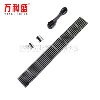MAX7219 dot matrix module 8 dot matrix eight-in-one display module MCU control drive LED module
MAX7219 dot matrix module 8 dot matrix eight-in-one display module MCU control drive LED module