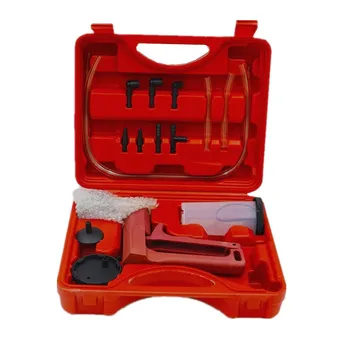 Hand Held Vacum Tester garage tools Pressure Pump Brake Bleeder Tester Tool Kit w/ Adapters Brake Vacuum Pump For Car
Hand Held Vacum Tester garage tools Pressure Pump Brake Bleeder Tester Tool Kit w/ Adapters Brake Vacuum Pump For Car