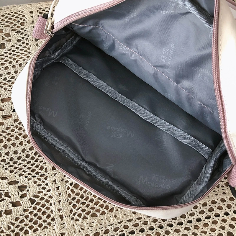 Cute Korean Style Small Backpack Women Girls Casual Nylon Messenger Bag Lightweight Zipper Cute School Bookbag Travel Rucksack Cute Korean Style Small Backpack Women Girls Casual Nylon Messenger Bag Lightweight Zipper Cute School Bookbag Travel Rucksack