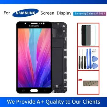 5.5" OLED LCD Display for Samsung Galaxy J7 2015 J700 J700F J700M Display with Touch Screen Digitizer Assembly Replacement
5.5" OLED LCD Display for Samsung Galaxy J7 2015 J700 J700F J700M Display with Touch Screen Digitizer Assembly Replacement