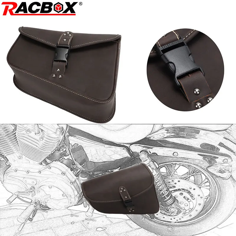 Motorcycle Antique color PU Leather Left Side Tool Pouch Saddle Bags Universal for Sportster Softail Fatboy Honda Kawasaki
Motorcycle Antique color PU Leather Left Side Tool Pouch Saddle Bags Universal for Sportster Softail Fatboy Honda Kawasaki