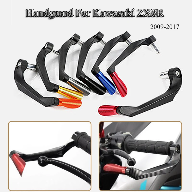 1 pair Motorcycle Handlebar Brake Clutch Levers Protector Guard Aluminum Alloy 22mm/ 7/8" Handguard For Kawasaki ZX6R 2009-2017
1 pair Motorcycle Handlebar Brake Clutch Levers Protector Guard Aluminum Alloy 22mm/ 7/8" Handguard For Kawasaki ZX6R 2009-2017