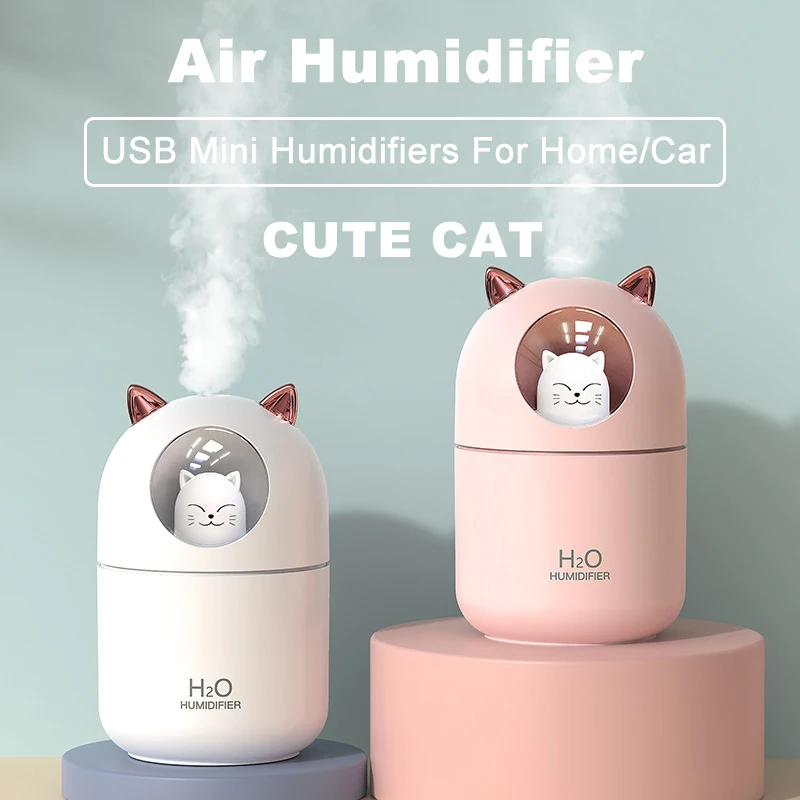 Cute Cat USB Ultrasonic Aroma Humidifier Home Office Portable Mini Car Aromatherapy Humidifier Diffuser Essential Oil Diffuse
Cute Cat USB Ultrasonic Aroma Humidifier Home Office Portable Mini Car Aromatherapy Humidifier Diffuser Essential Oil Diffuse