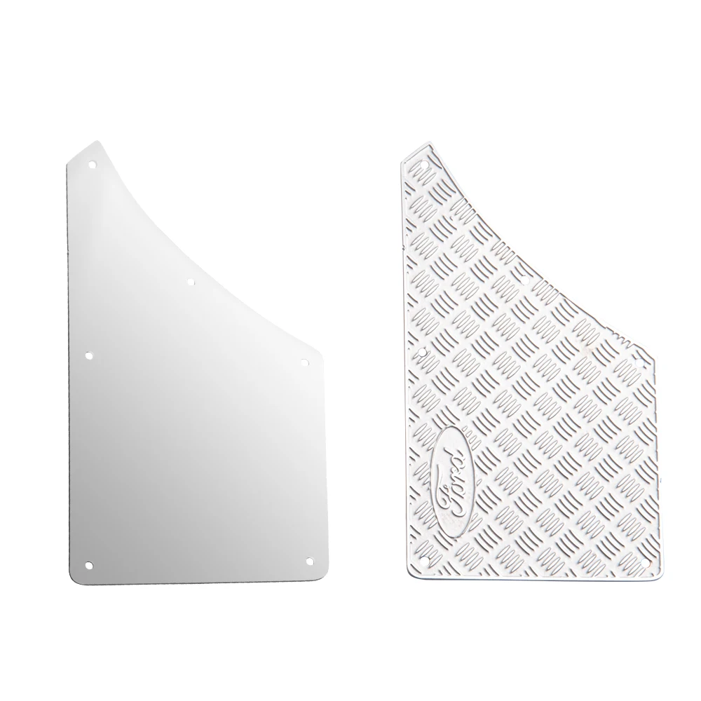 YEAHRUN 2pcs Metal Tail Protective Board Armor Guard For 1/10 RC TRAXXAS TRX4 Ford Bronco