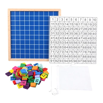 1 Set Numbers Pairing Board Math Learning Colorful Wooden 1 to 100 Educational Toys Digital Board Gift for Children Kids A50
1 Set Numbers Pairing Board Math Learning Colorful Wooden 1 to 100 Educational Toys Digital Board Gift for Children Kids A50