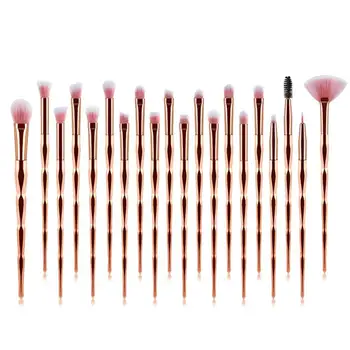 20pcs/set Diamond Makeup Brushes Ergonomic Design for Comfortable Holding Fan-shape Eye Shadow Lip Brush Cosmetic Supply
20pcs/set Diamond Makeup Brushes Ergonomic Design for Comfortable Holding Fan-shape Eye Shadow Lip Brush Cosmetic Supply